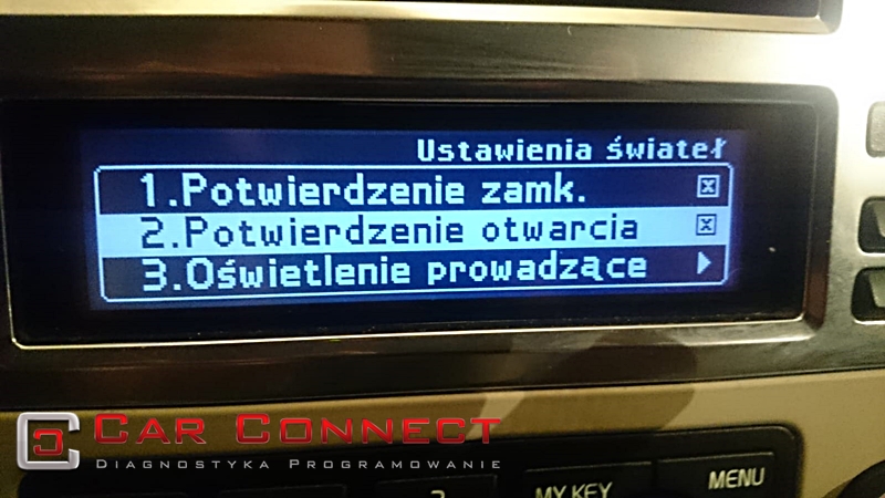 JĘZYK POLSKI MENU VOLKSWAGEN, język polski volkswagen